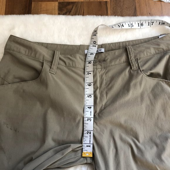 Toad&co landscape crop nylon hiking pants size 4 - Picture 8 of 10